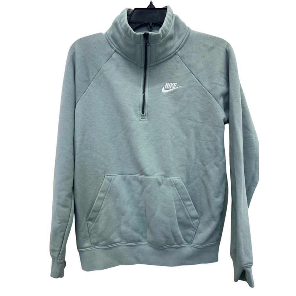 Nike Women's Sportswear Club Fleece Half-Zip Sweatshirt Size XS - Picture 1 of 3